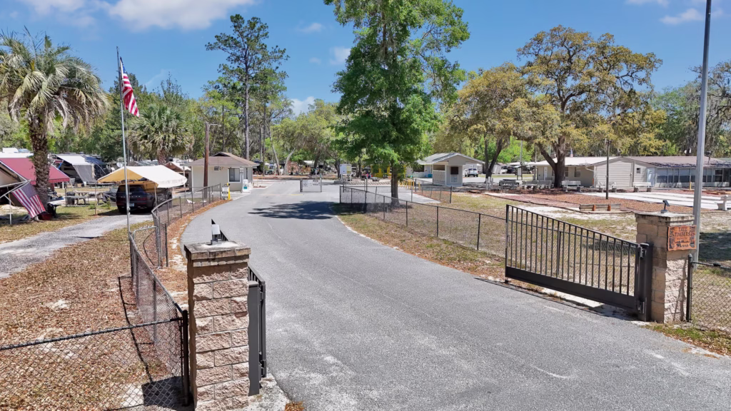 RV Park entrance